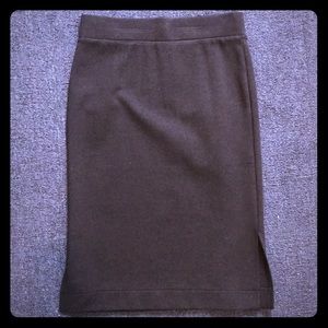 NWT Madewell COMFY black slip on skirt sz small!🖤